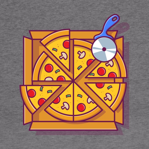 Pizza Slice On Box by Catalyst Labs